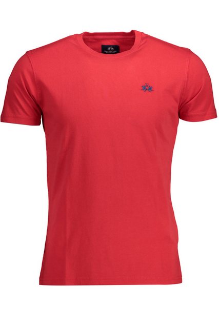 La Martina T-Shirt Elegantes Herren-T-Shirt Rot – Regular Fit mit günstig online kaufen