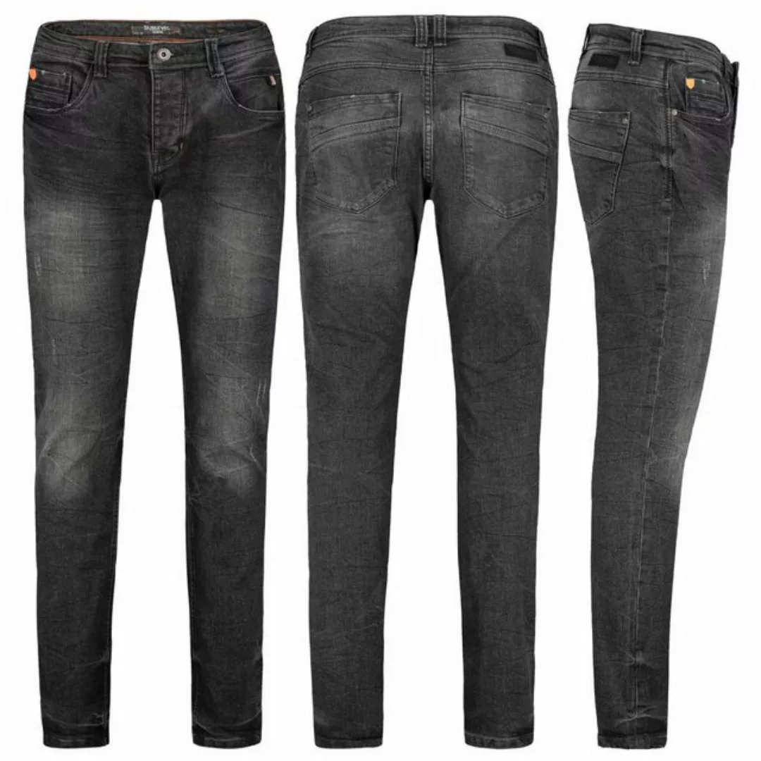 SUBLEVEL Slim-fit-Jeans Sublevel Herren Jeans Hose Basic Stretch Jeanshose günstig online kaufen