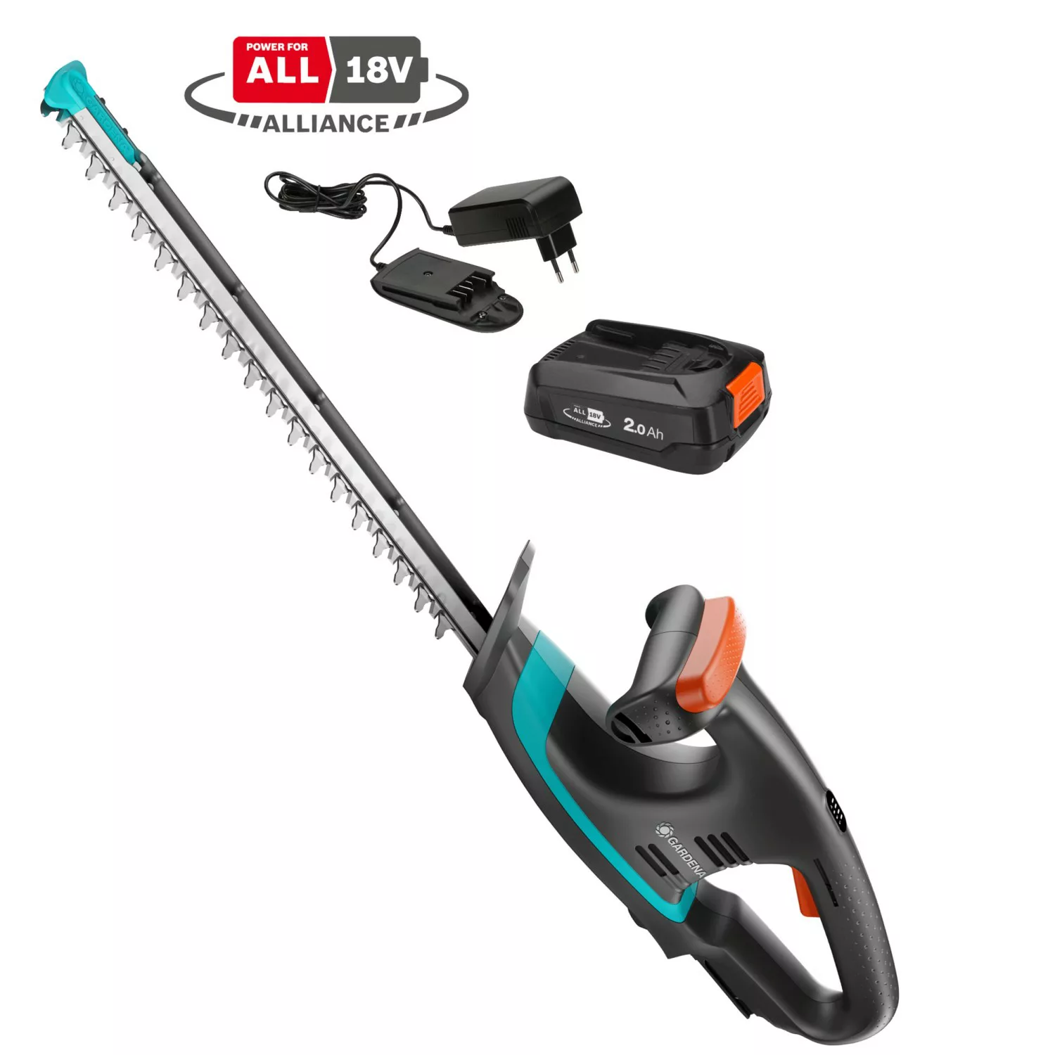 Gardena Akku-Heckenschere EasyCut 40/18V P4A Ready-To-Use Set günstig online kaufen