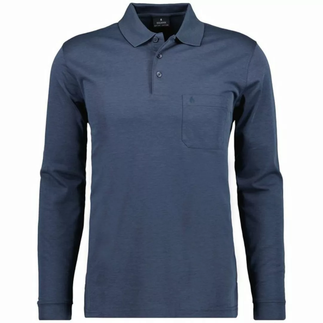 RAGMAN Pflegeleichtes Poloshirt "Soft Knit" günstig online kaufen