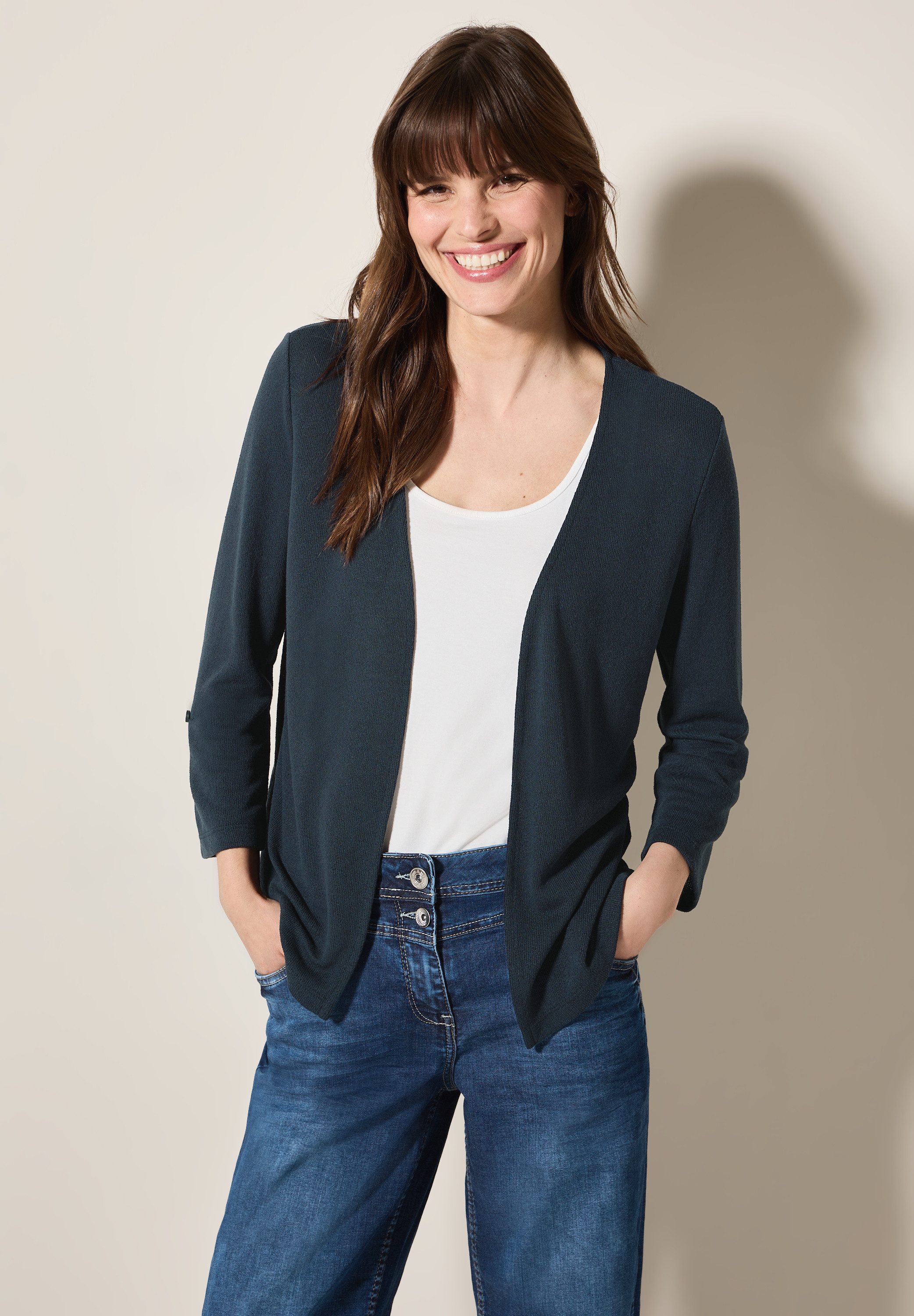 CECIL Cardigan mit 3/4 Ärmeln günstig online kaufen