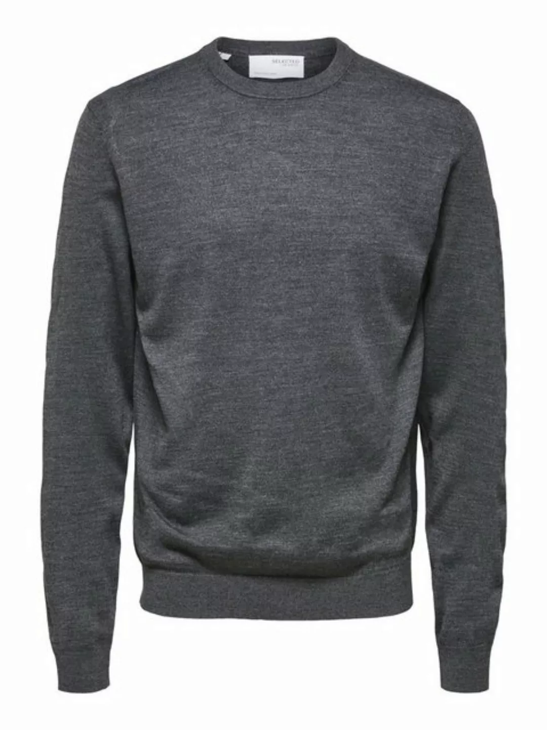 SELECTED HOMME Strickpullover Merinowolle Pullover (1-tlg) günstig online kaufen