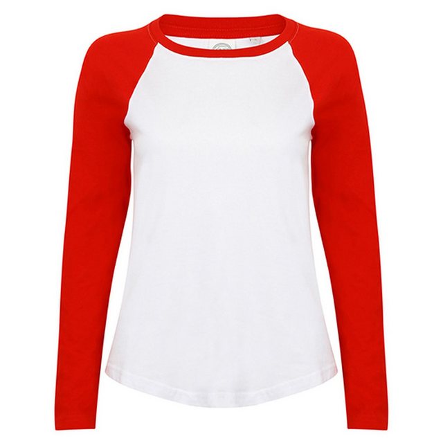 SF Women T-Shirt Women´s Long Sleeved Baseball T günstig online kaufen