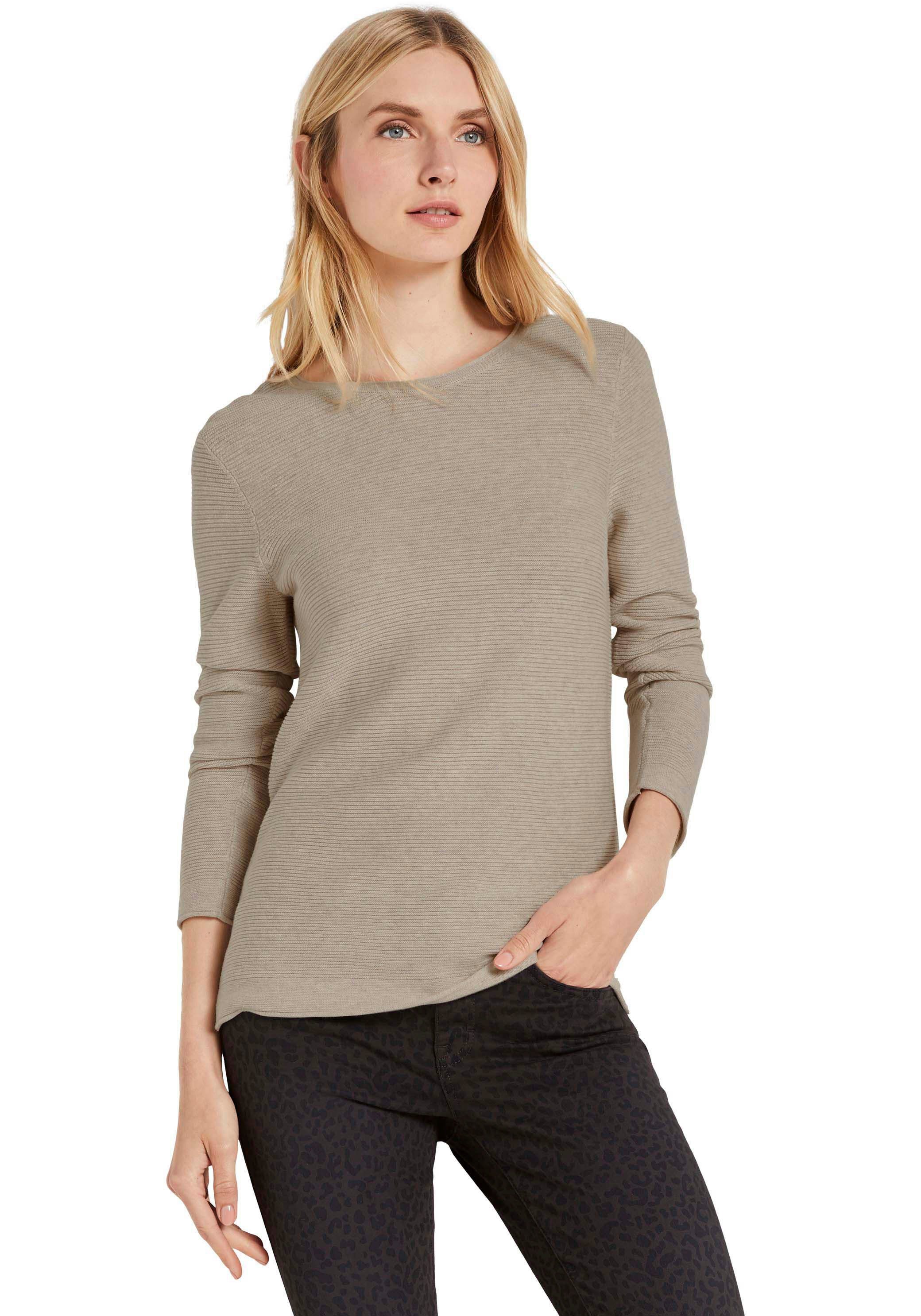 TOM TAILOR Strickpullover, mit Struktur-Muster günstig online kaufen