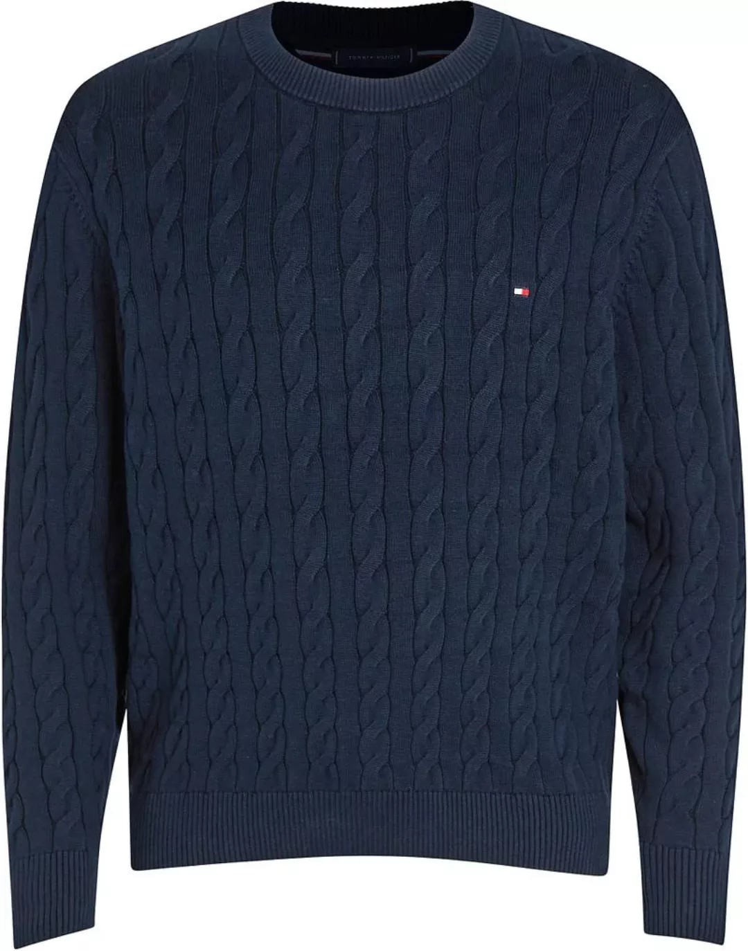 Tommy Hilfiger Strickpullover "CLASSIC CABLE CREW NECK" günstig online kaufen