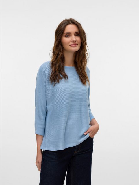 Vero Moda 3/4 Arm-Pullover VMNORA 3/4 BOATNECK BLOUSE NOOS günstig online kaufen