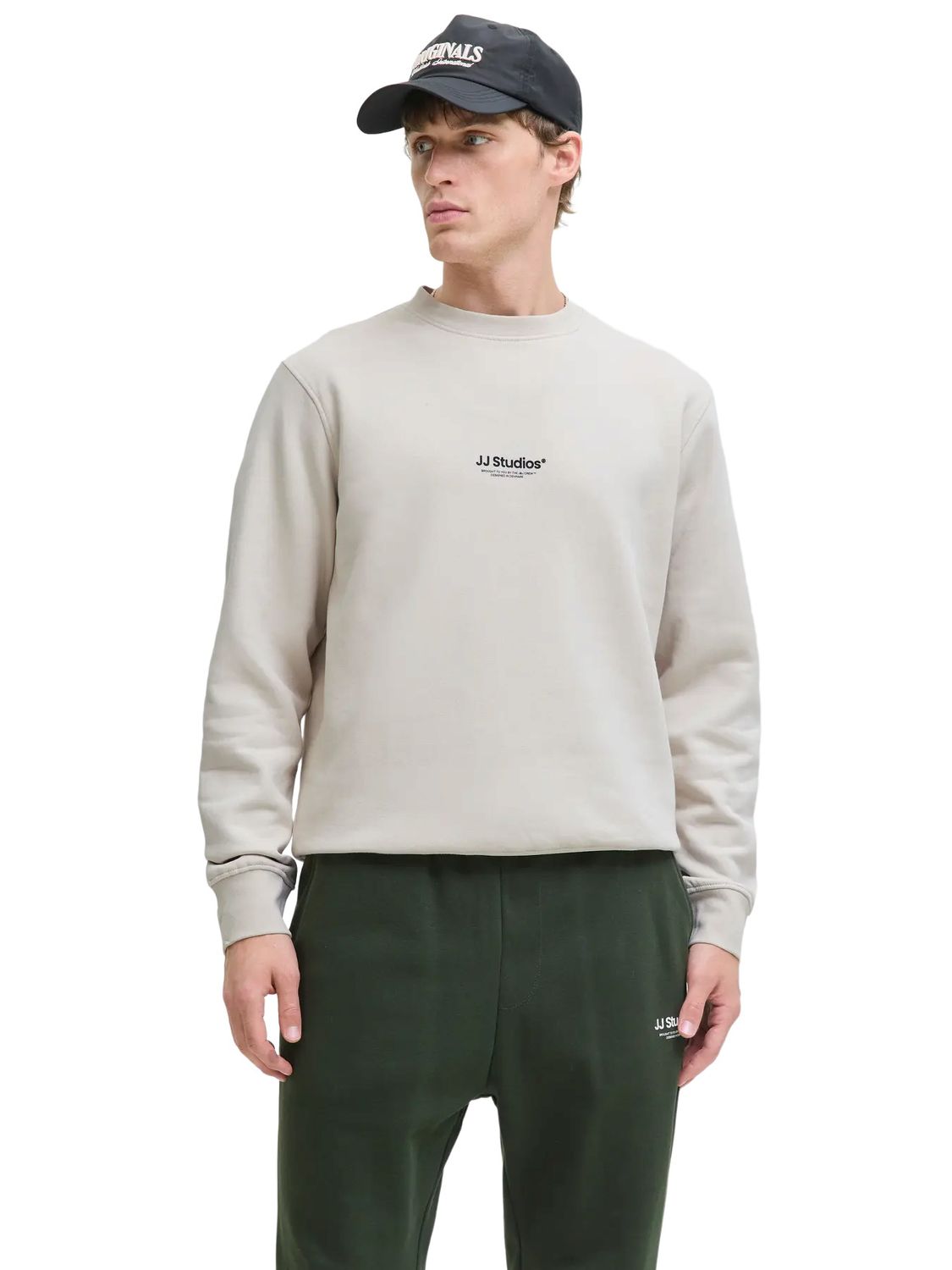Jack & Jones Herren Sweatshirt JJESOHO SWEAT CREW NECK - Relaxed Fit günstig online kaufen