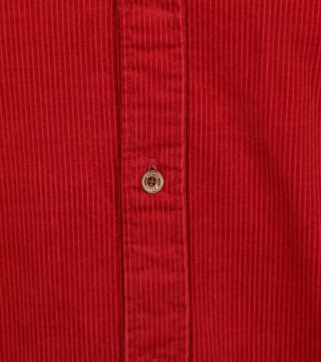 Scotch and Soda Hemd Corduroy Rot - Größe M günstig online kaufen