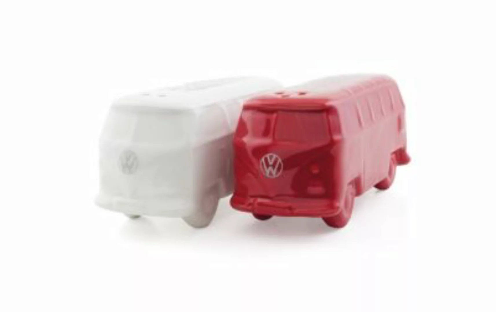 VW Collection by BRISA VW T1 Bulli Bus 3D Salz & Pfefferstreuer rot günstig online kaufen