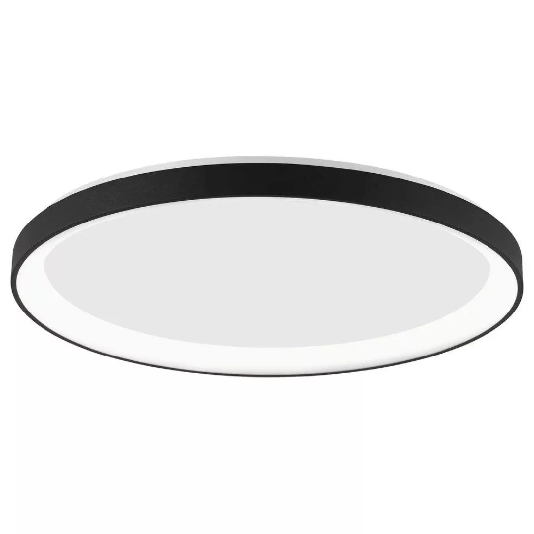 LED Deckenleuchten Pertino in Schwarz 48W 2880lm günstig online kaufen