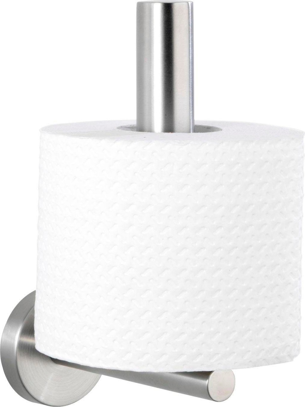 WENKO Toilettenpapier-Ersatzrollenhalter Bosio Edelstahl matt, rostfrei sil günstig online kaufen