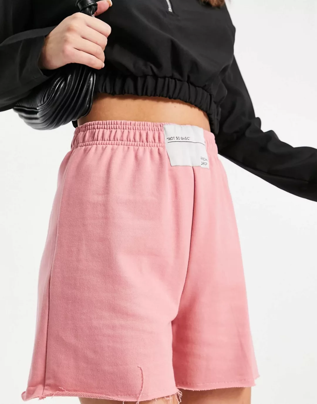 Public Desire – Sweatshorts in Rosé-Rosa günstig online kaufen
