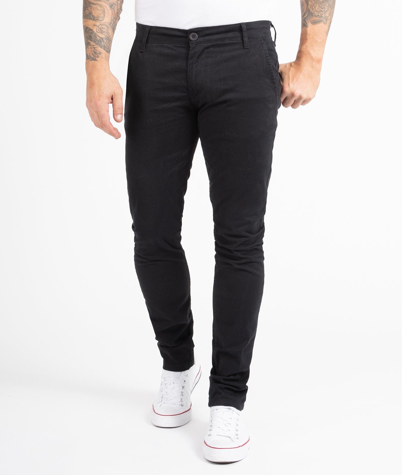 Indumentum Chinohose Herren Slim Fit Hose günstig online kaufen