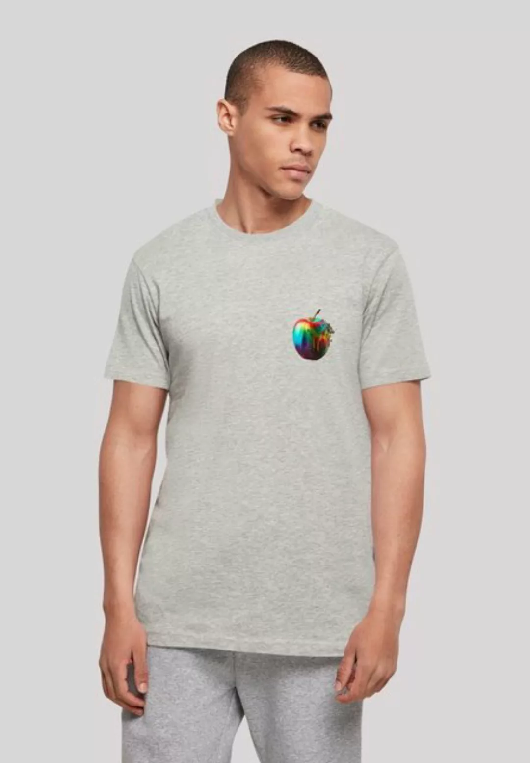 F4NT4STIC T-Shirt "Colorfood Collection - Rainbow Apple", Print günstig online kaufen