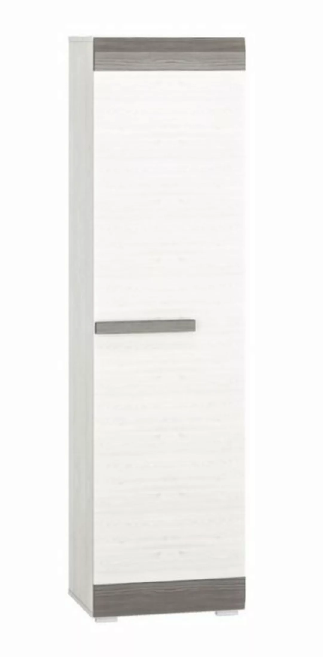 Feldmann-Wohnen Stauraumschrank Blanco B/T/H: 55 cm / 42 cm / 202 cm günstig online kaufen