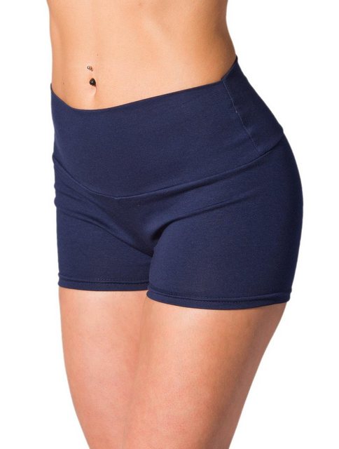 Alkato Yogashorts Alkato Damen Shorts mit Hohem Bund Hotpants Radlerhose Lo günstig online kaufen