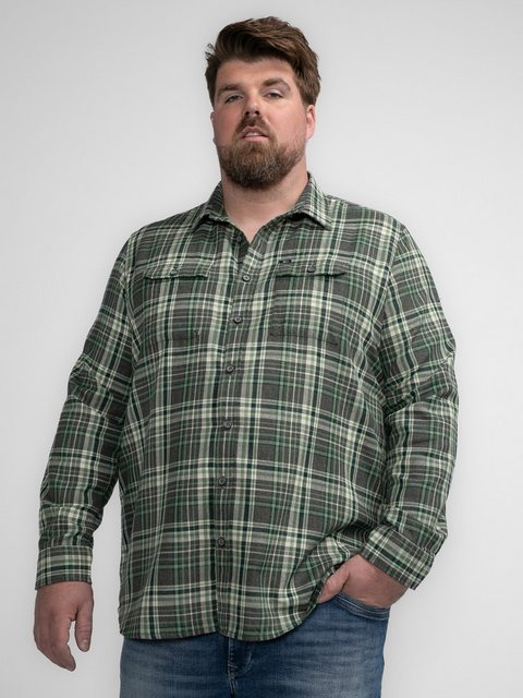 Petrol Industries Langarmhemd Karierte Hemd Plus Size Bristol günstig online kaufen