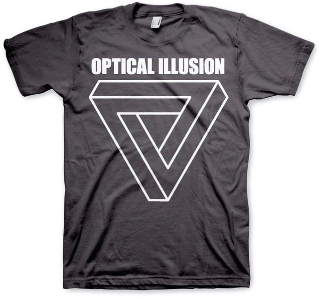 Hybris T-Shirt Optical Illustion Infinity Triangle T-Shirt günstig online kaufen