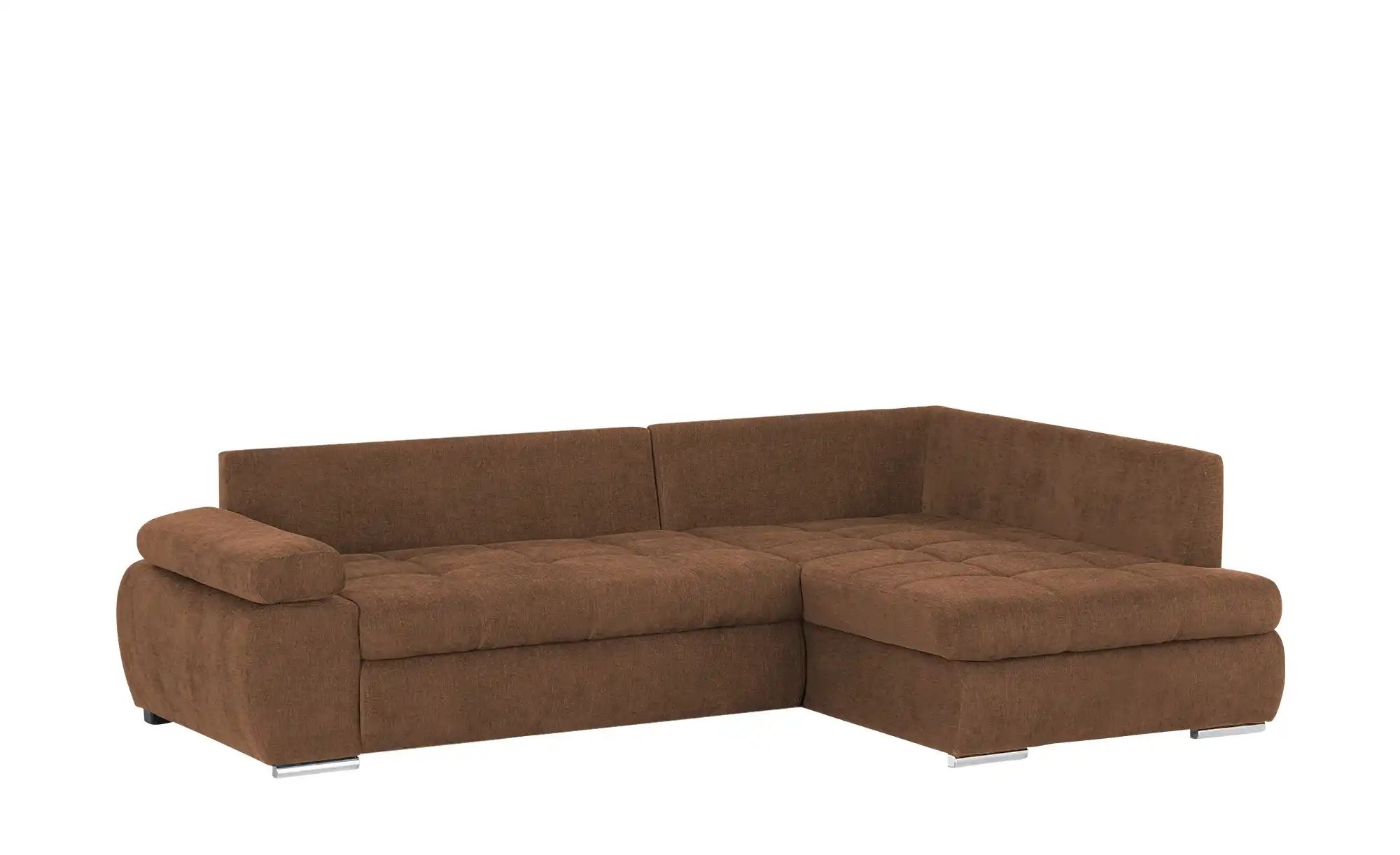 Ecksofa aus Flachgewebe Sky ¦ braun ¦ Maße (cm): B: 265 H: 89 T: 175 Polste günstig online kaufen