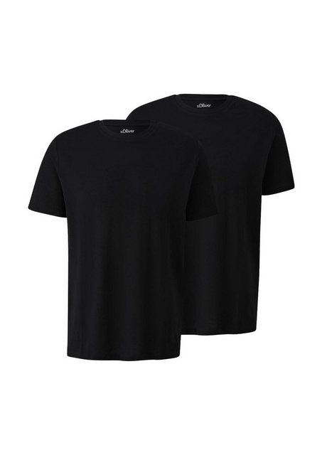 s.Oliver T-Shirt Regular fit (2-tlg) Rundhals, kurzarm günstig online kaufen