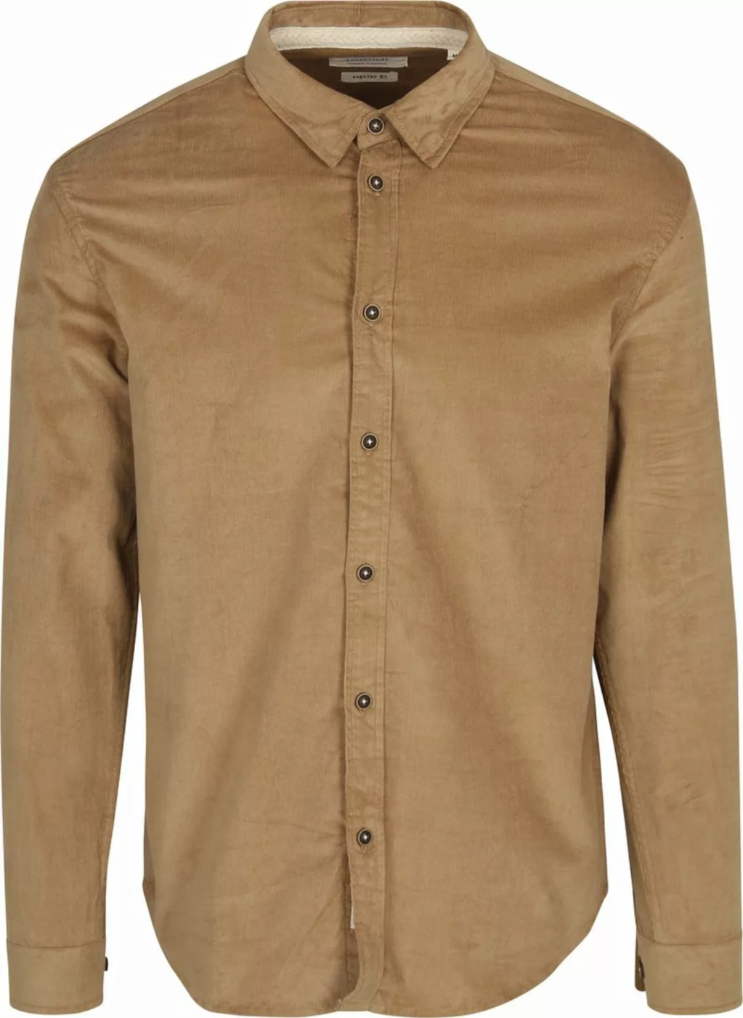 Anerkjendt Hemd Leif Corduroy Beige - Größe XL günstig online kaufen