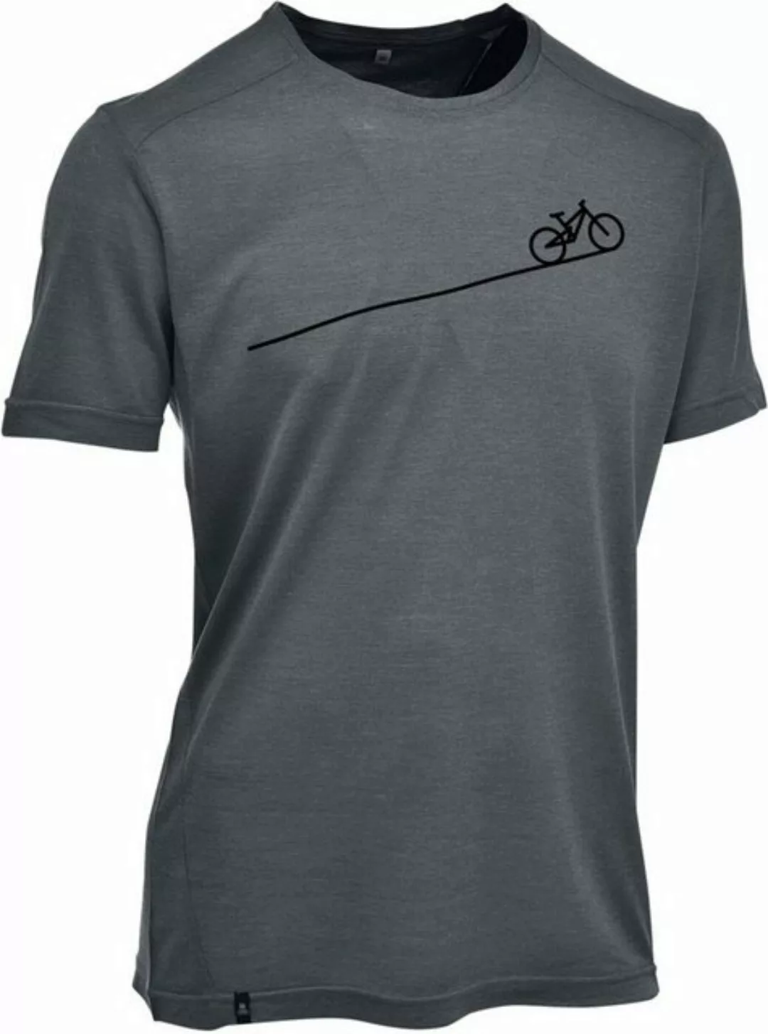 Maul Kurzarmhemd Bezau - 1/2 T-Shirt+Print DARK GREY günstig online kaufen