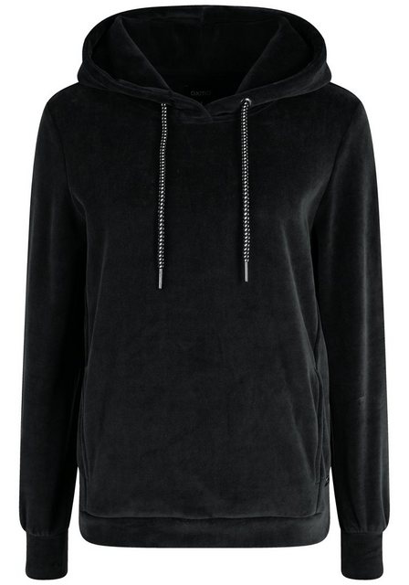 OXMO Hoodie OXNimma Bequemer Sweat-Hoodie in Samt-Optik günstig online kaufen