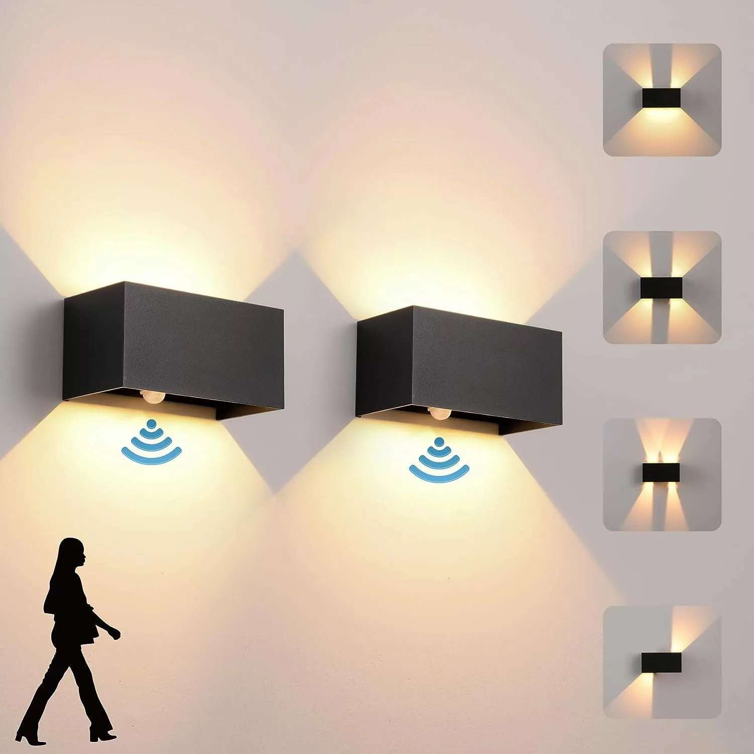 KUKAK LED Außen-Wandleuchte, LED fest integriert, günstig online kaufen