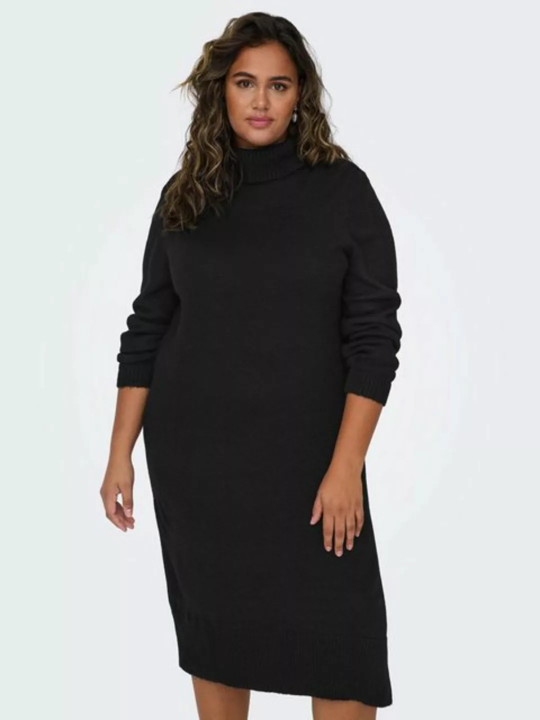 ONLY CARMAKOMA Strickkleid CARBRANDIE L/S ROLL NECK DRESS KNT NOOS günstig online kaufen