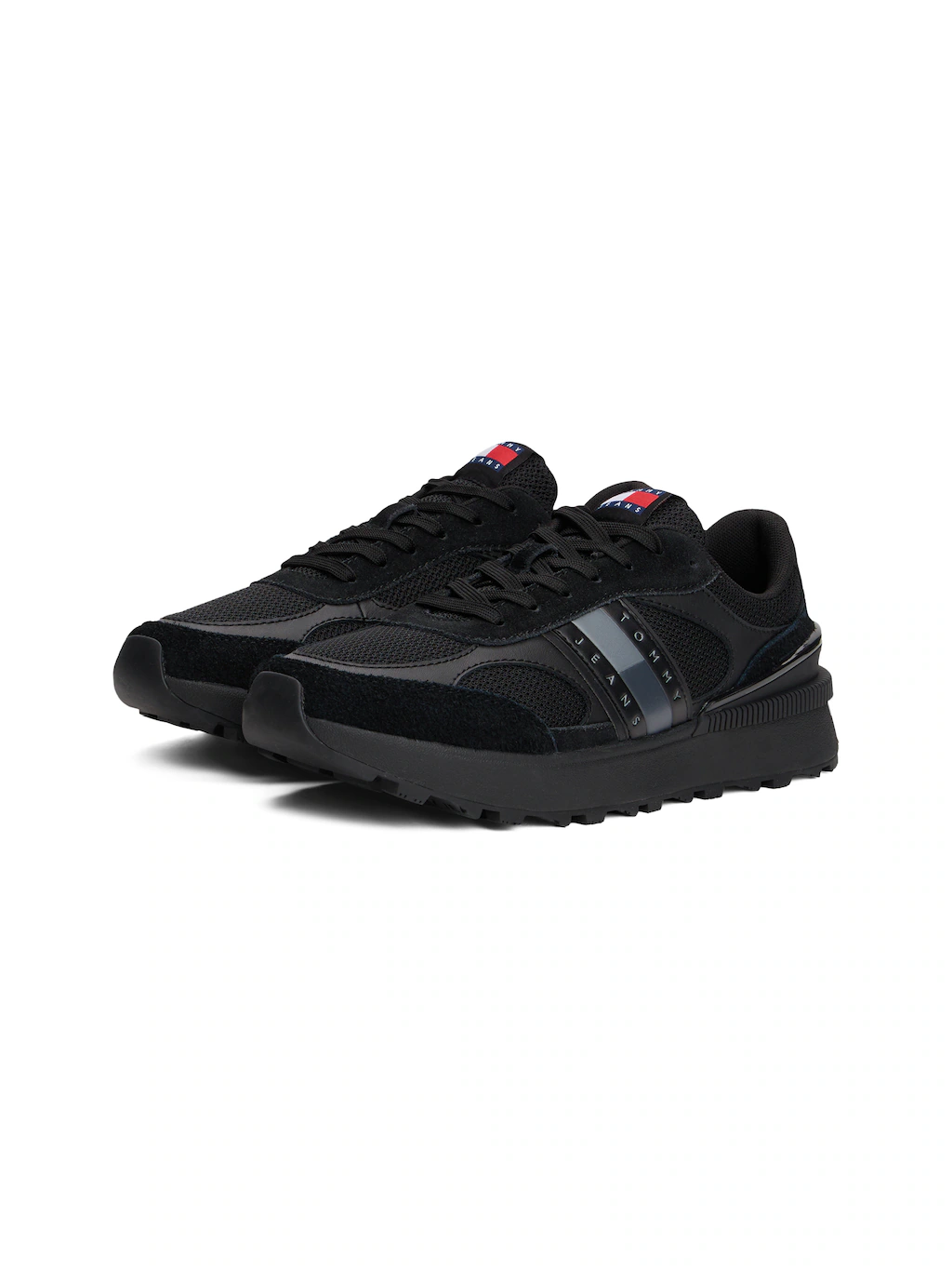 Tommy Jeans Sneaker "TJM TECHNICAL RUNNER ESS", Freizeitschuh, Halbschuh, S günstig online kaufen