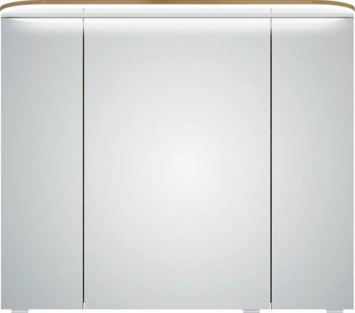 Saphir Spiegelschrank Balto Sprint Badschrank mit LED-Lichtkranz, 85,2 cm b günstig online kaufen