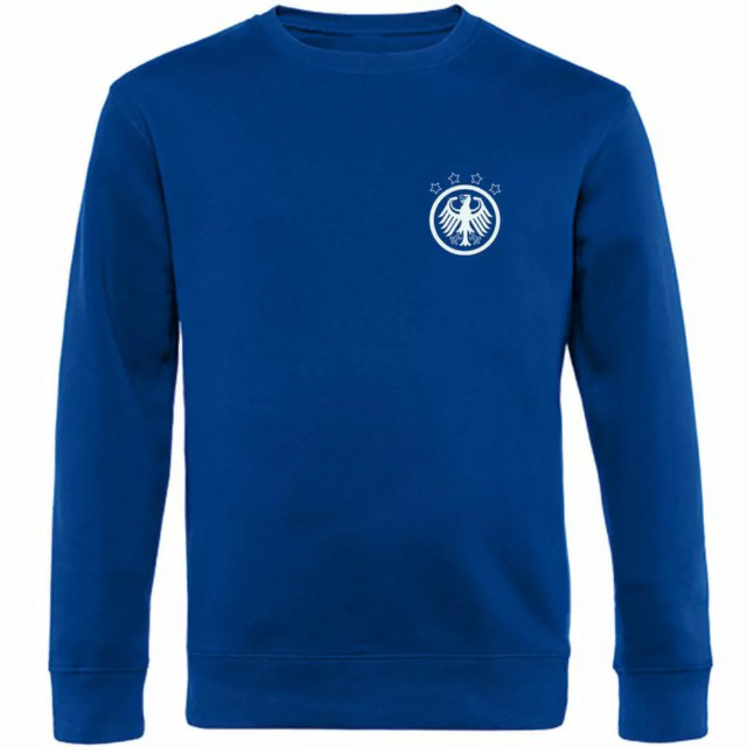 multifanshop Sweatshirt Deutschland - Adler Retro - Pullover günstig online kaufen