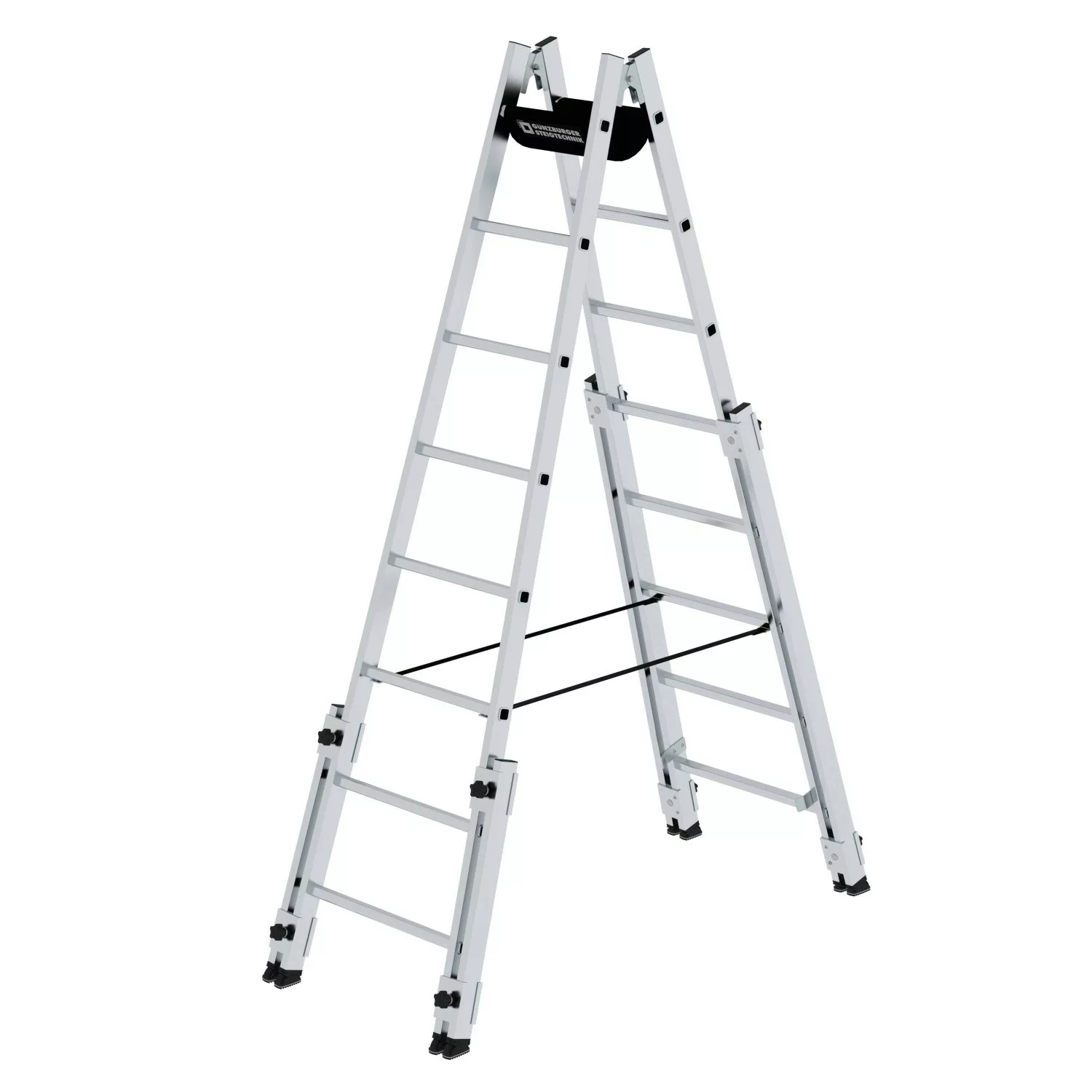 PROREGAL Sprossen-Stehleiter Treppengängig 2 x 8 Sprossen günstig online kaufen