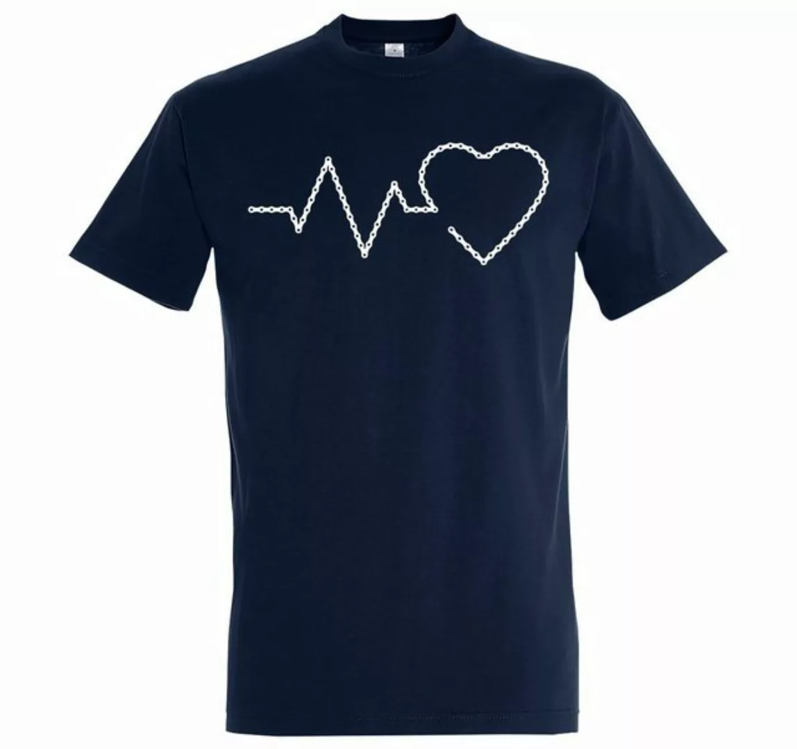 Youth Designz T-Shirt Fahrradkette Heartbeat Herren T-Shirt mit trendigem F günstig online kaufen