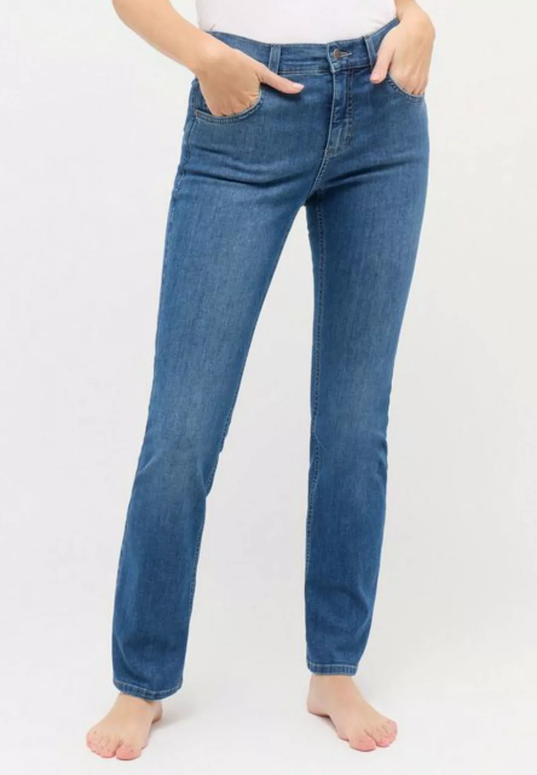 ANGELS Bootcut-Jeans - Jeans - MID BLUE DENIM - LENI günstig online kaufen