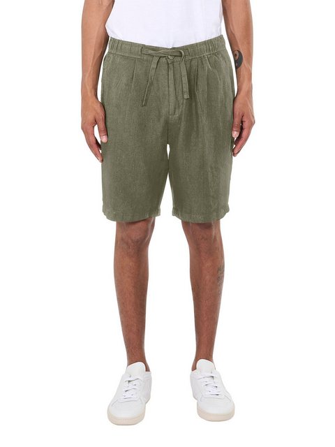 KnowledgeCotton Apparel Shorts Loose Linen Shorts günstig online kaufen