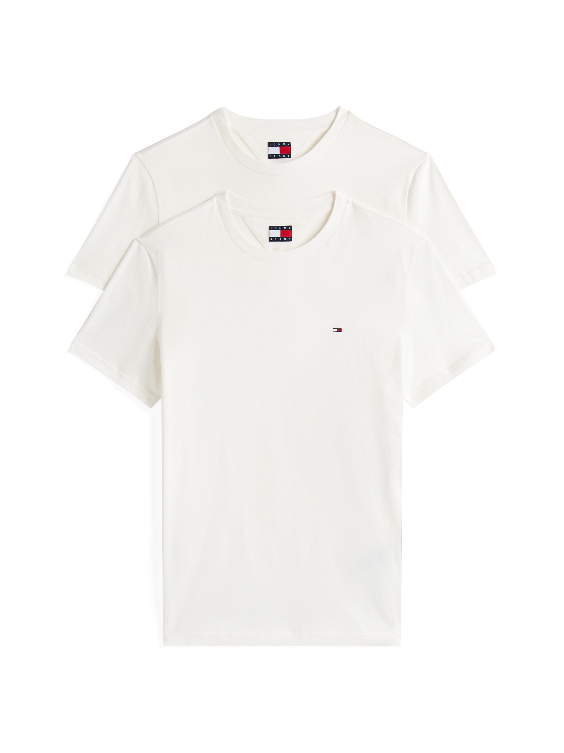 Tommy Jeans Rundhalsshirt "TJM XSLIM 2PACK JERSEY TEE EXT", (Packung, 2er-P günstig online kaufen
