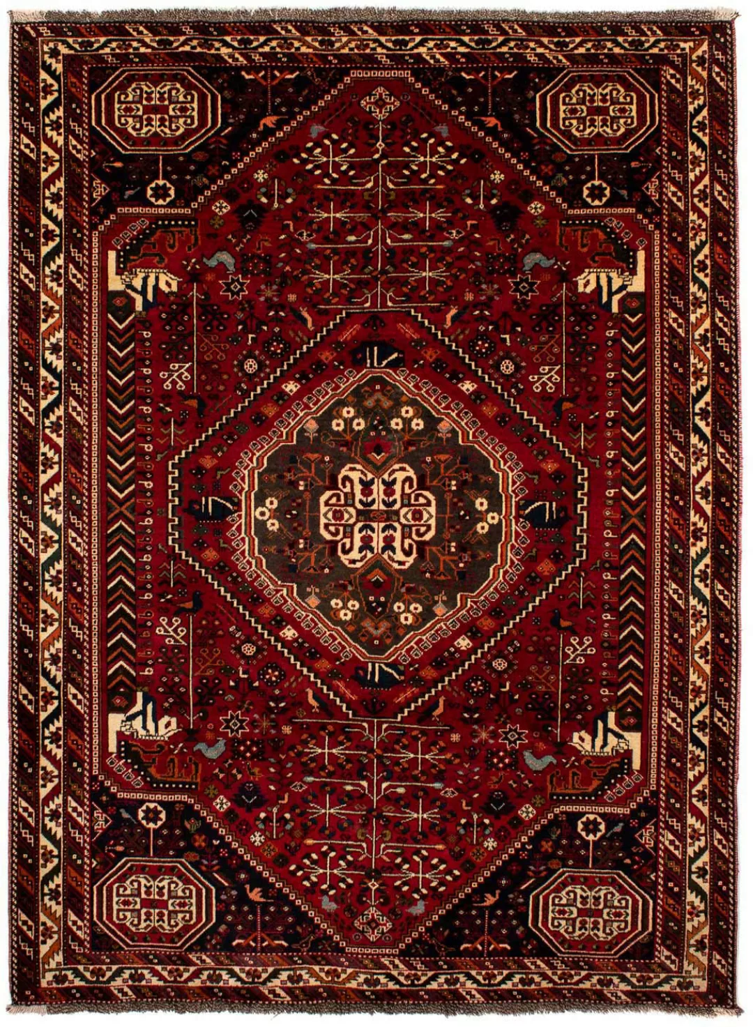 morgenland Orientteppich »Perser - Nomadic - 293 x 211 cm - dunkelrot«, rec günstig online kaufen