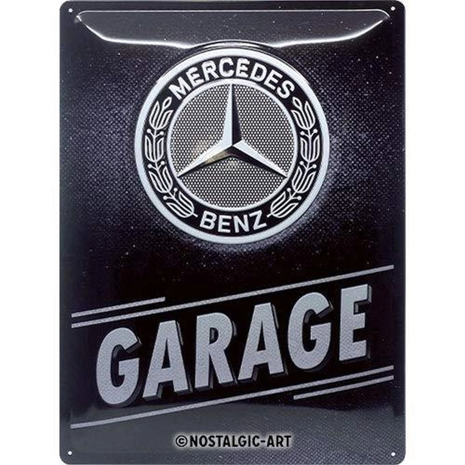 Nostalgic-Art Blechschild 30 x 40 cm - Mercedes-Benz - Garage günstig online kaufen