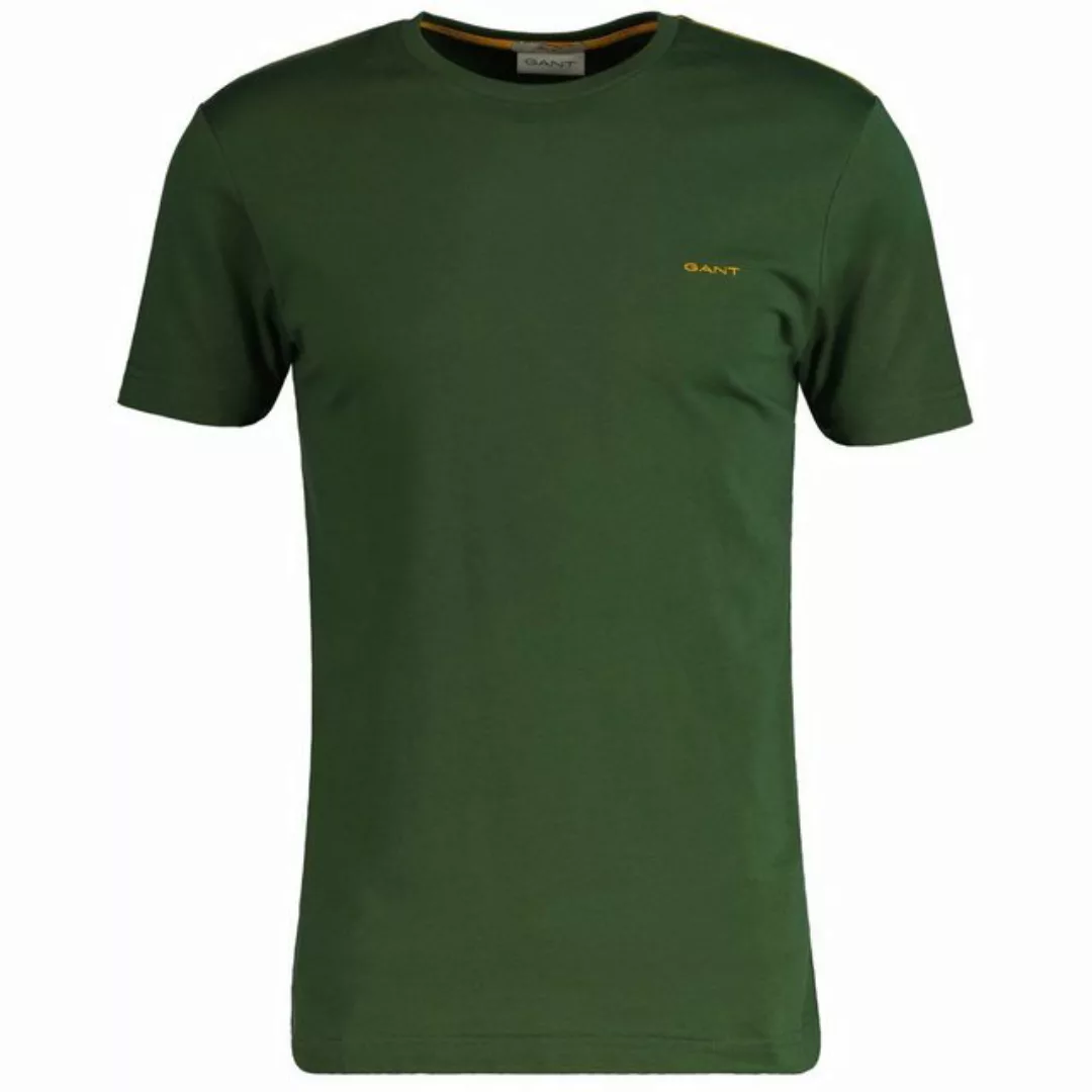 Gant T-Shirt CONTRAST LOGO SS T-SHIRT Kontrastfarbene Markenstickerei günstig online kaufen