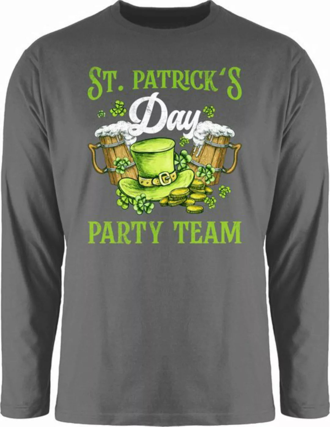 Shirtracer Rundhalsshirt St Patricks Day Kostüm Team Party Irland Irish St. günstig online kaufen
