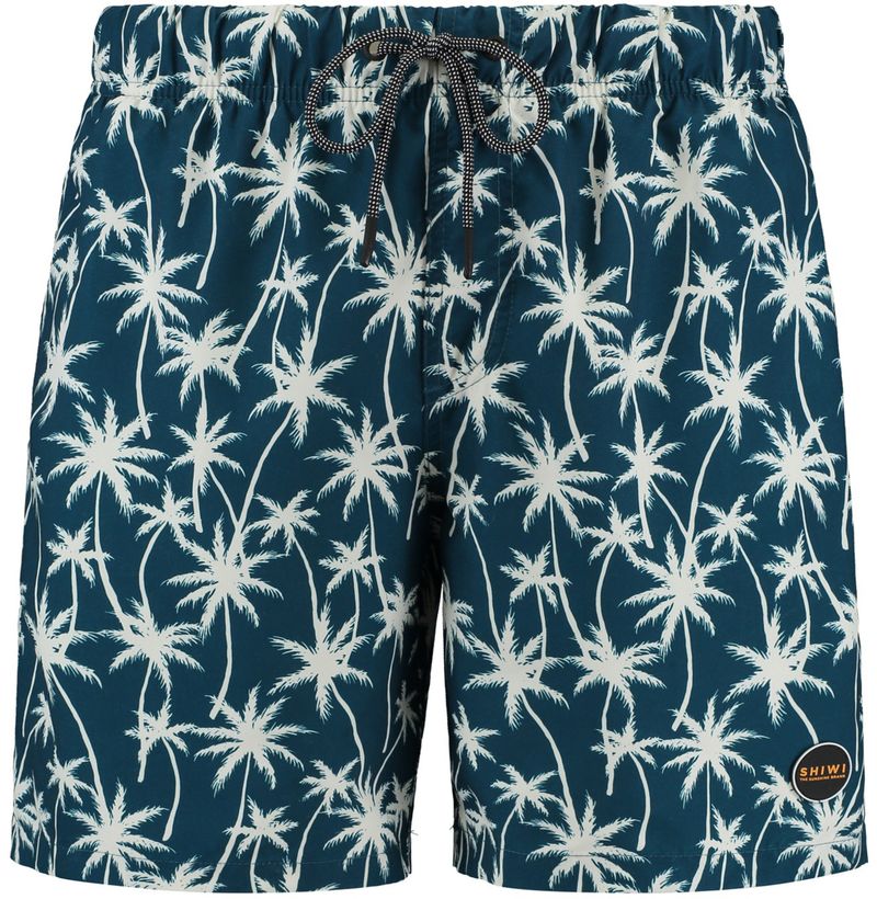 Shiwi Badeshorts Palm Dunkelblau - Größe S günstig online kaufen