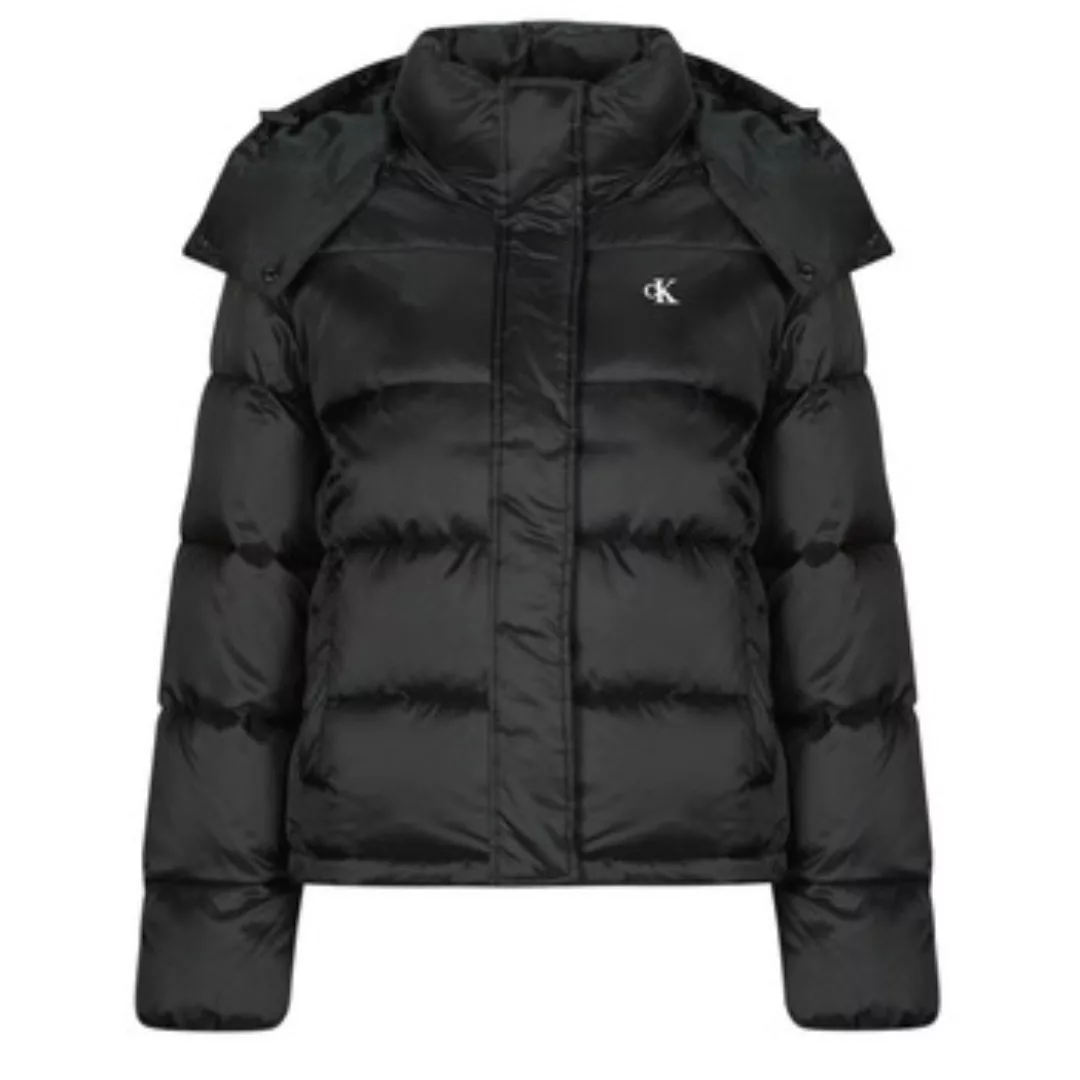 Calvin Klein Jeans  Daunenjacken SHINY MONOLOGO ND SHORT PUFFER günstig online kaufen