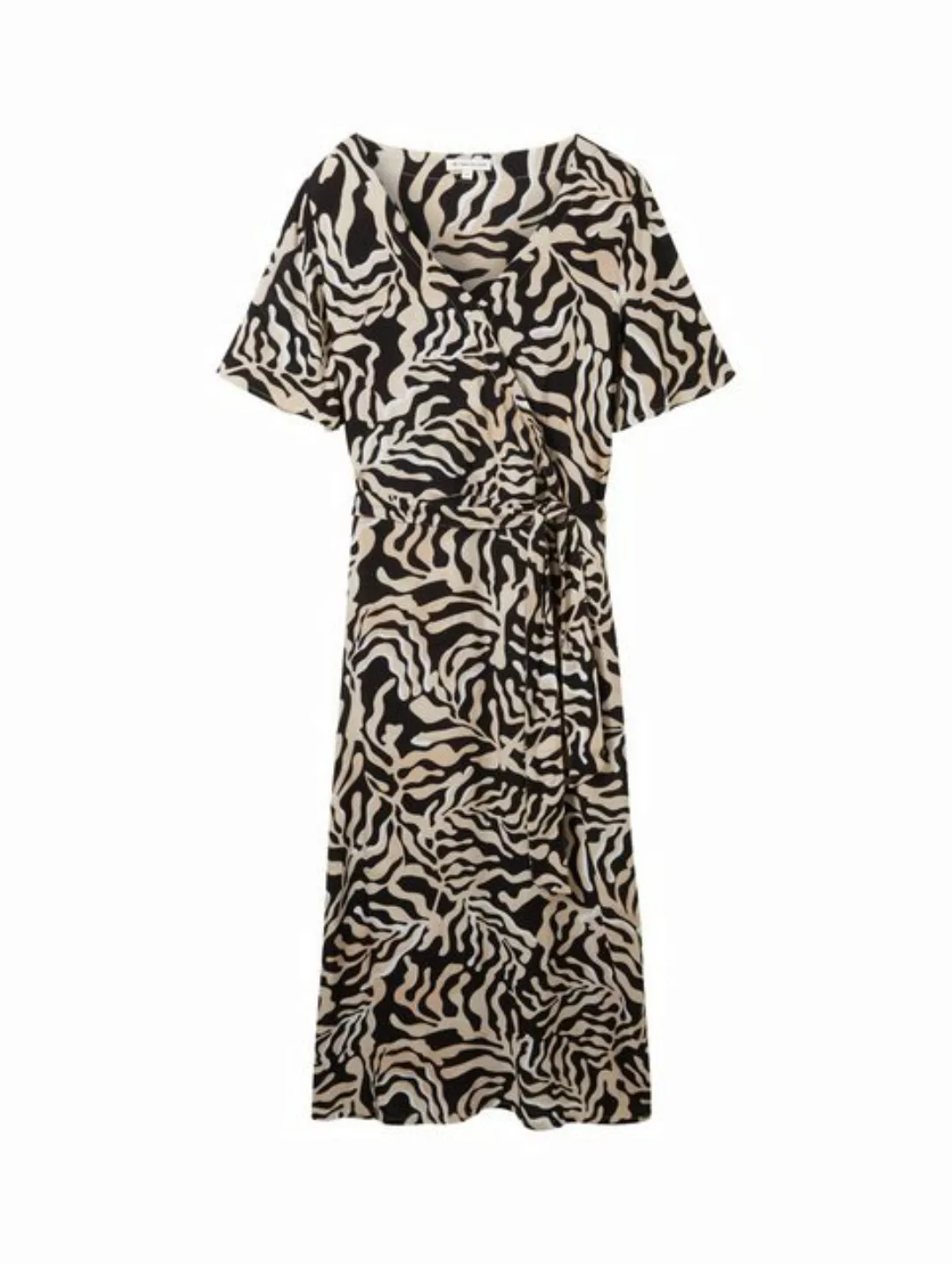 TOM TAILOR Jerseykleid printed wrap dress günstig online kaufen