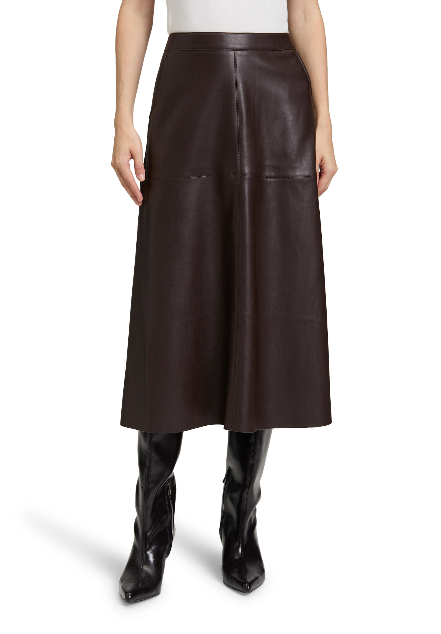 Betty Barclay Maxirock "Betty Barclay Damen A-Linien-Rock unifarben" günstig online kaufen