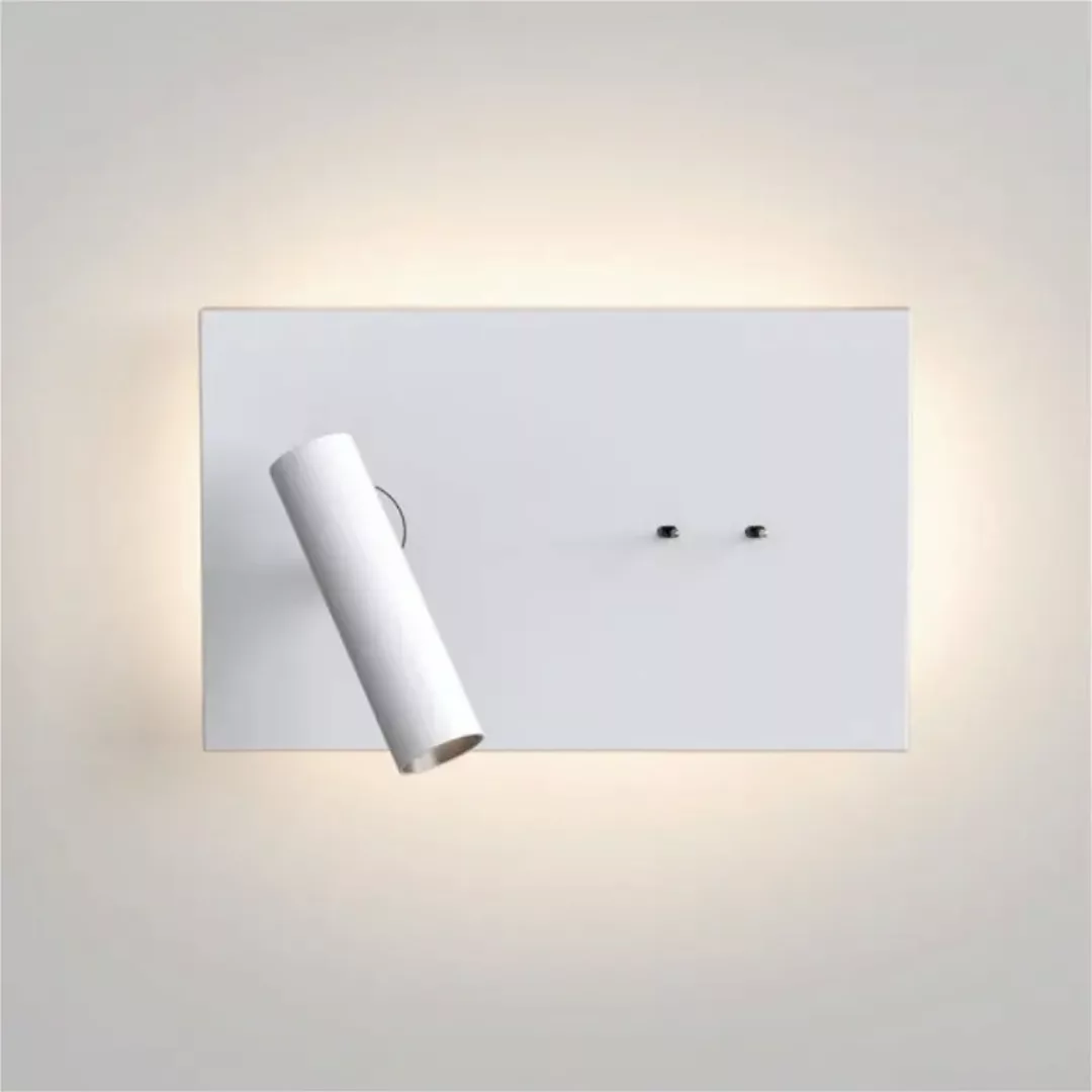 LED Wandleuchte Edge in Weiß-Matt 9,7W 112lm günstig online kaufen