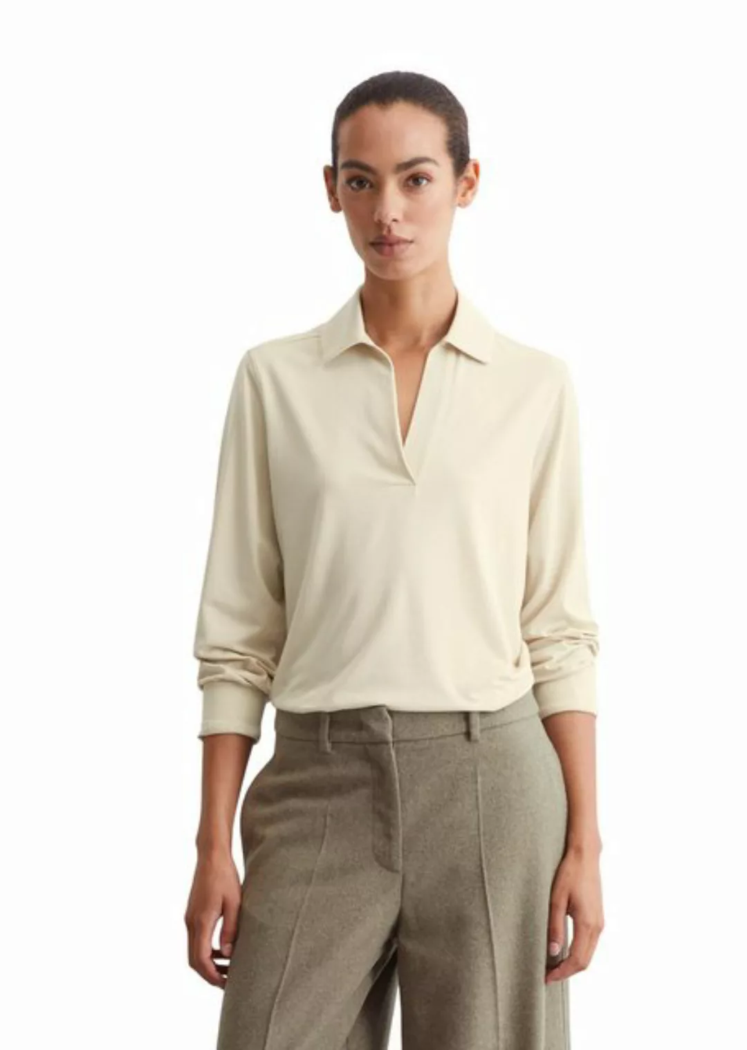 Marc O'Polo Langarmshirt aus Modal-Organic-Cotton-Mix günstig online kaufen