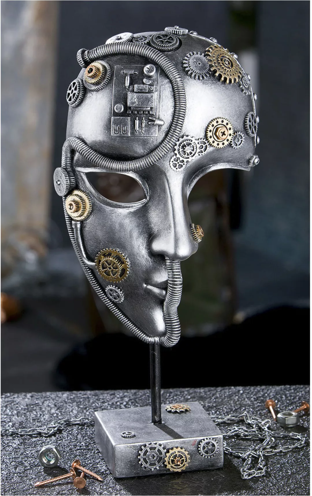 Casablanca by Gilde Dekofigur "Skulptur "Steampunk face"" günstig online kaufen