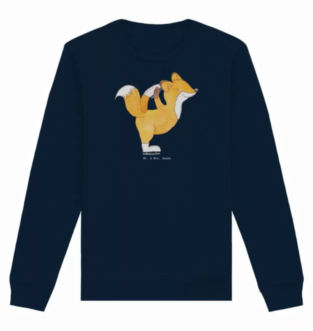 Mr. & Mrs. Panda Longpullover Größe L Fuchs Eiskunstläufer - French Navy - günstig online kaufen