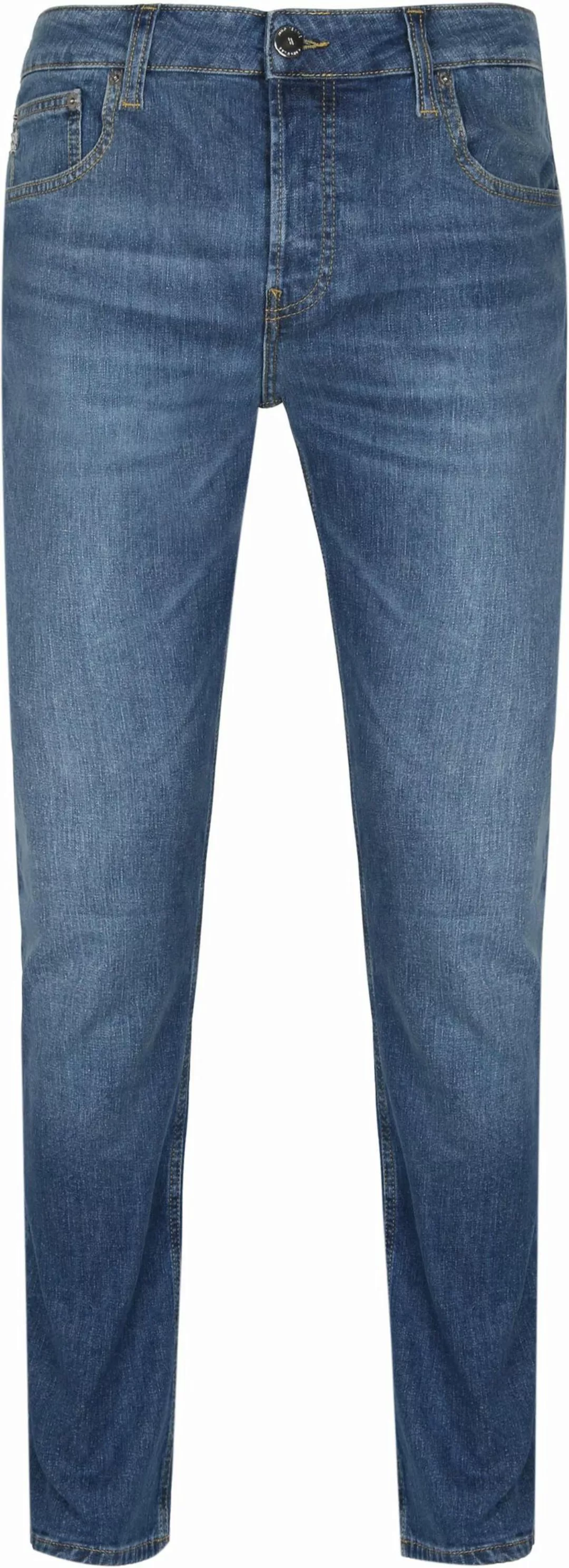 MUD Jeans Denim Regular Bryce Indigo Blau - Größe W 36 - L 32 günstig online kaufen